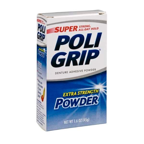 Poligrip Powder 1.6 oz., PK24 007801 Zoro